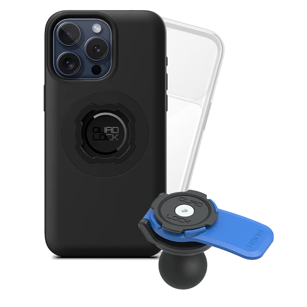 1" Ball Adaptor Motorcycle Kits - iPhone