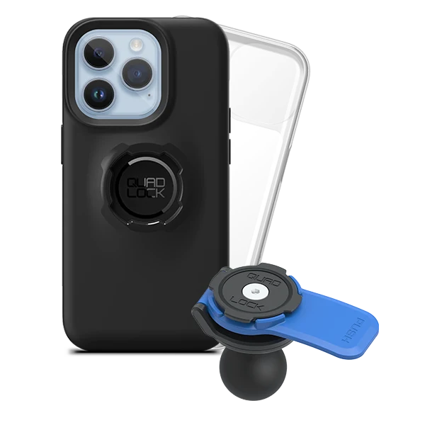 1" Ball Adaptor Motorcycle Kits - iPhone