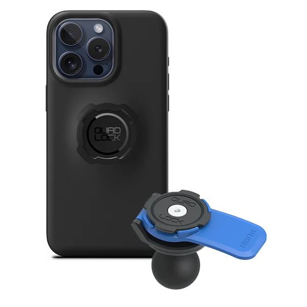 1" Ball Adaptor Motorcycle Kits - iPhone