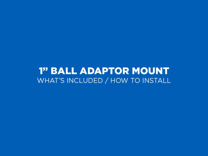 1" Ball Adaptor Motorcycle Kits - iPhone