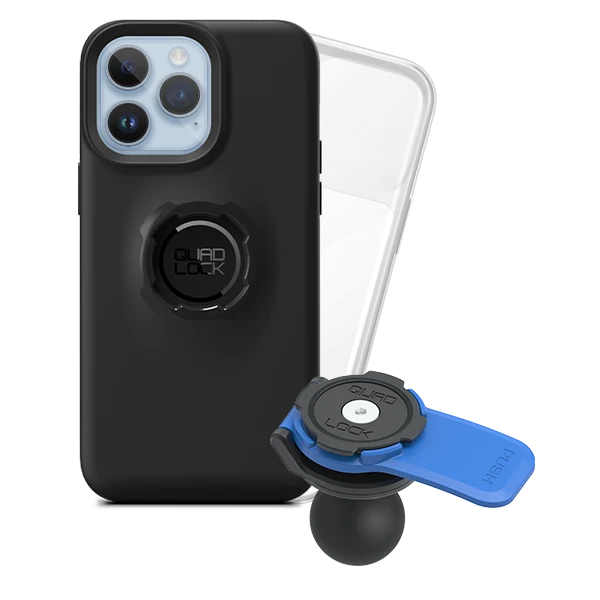 1" Ball Adaptor Motorcycle Kits - iPhone