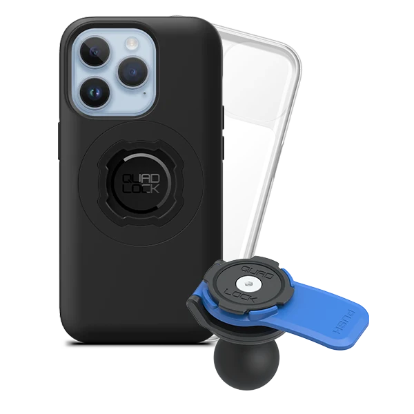 1" Ball Adaptor Motorcycle Kits - iPhone