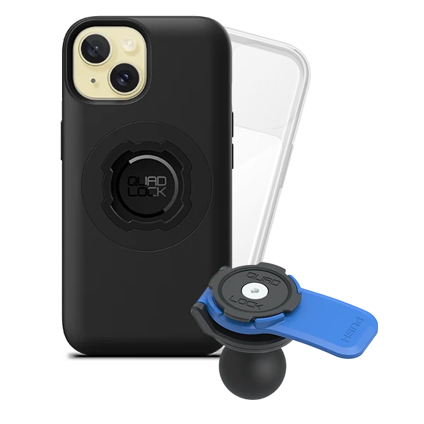 1" Ball Adaptor Motorcycle Kits - iPhone