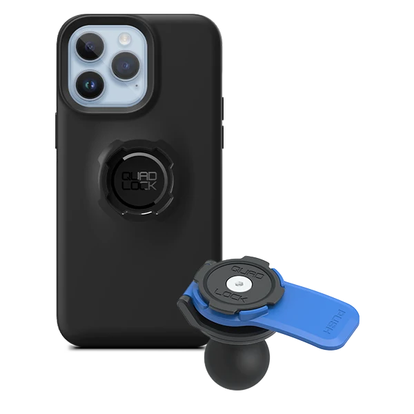 1" Ball Adaptor Motorcycle Kits - iPhone