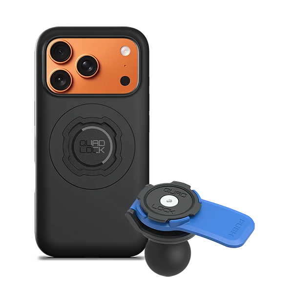 1" Ball Adaptor Motorcycle Kits - iPhone