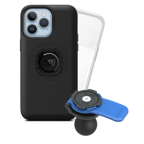 1" Ball Adaptor Motorcycle Kits - iPhone
