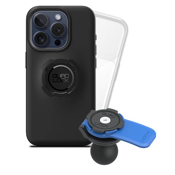 1" Ball Adaptor Motorcycle Kits - iPhone