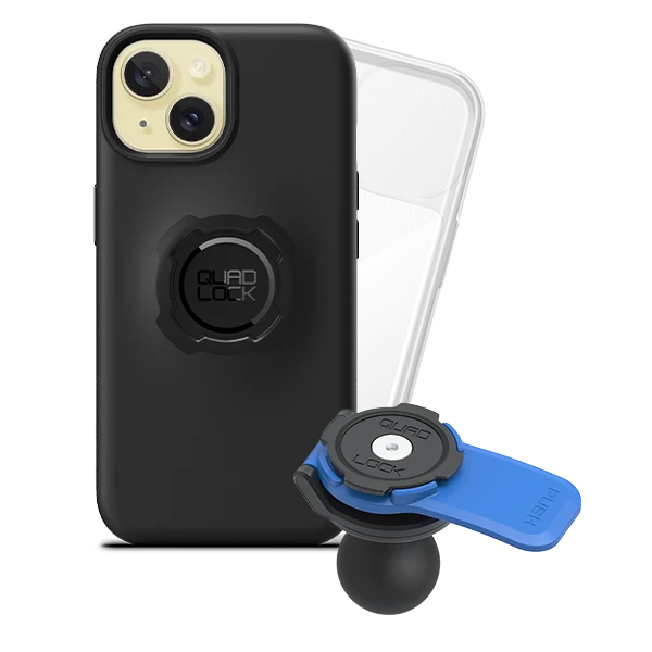 1" Ball Adaptor Motorcycle Kits - iPhone