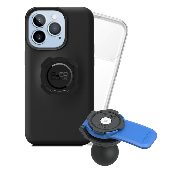 1" Ball Adaptor Motorcycle Kits - iPhone