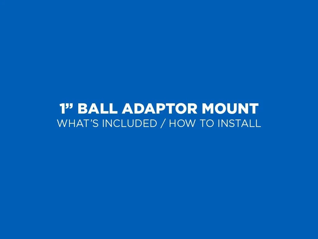 1" Ball Adaptor Motorcycle Kits - Galaxy